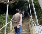 月曜日のプログラムは散策です！✨今日は神明神社にいきました😉